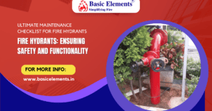 Maintenance checklist for fire hydrants