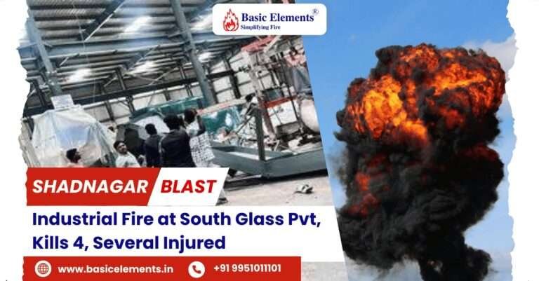 Shadnagar Blast: Industrial Fire at South Glass Pvt, Kills 4, Several Injured