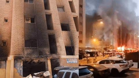 Kuwait Building Fire: