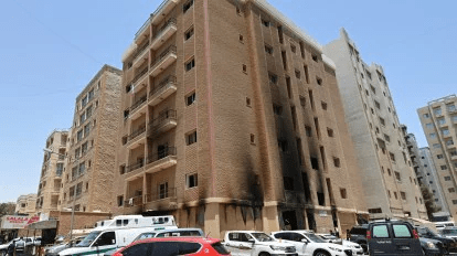 Kuwait Building Fire: