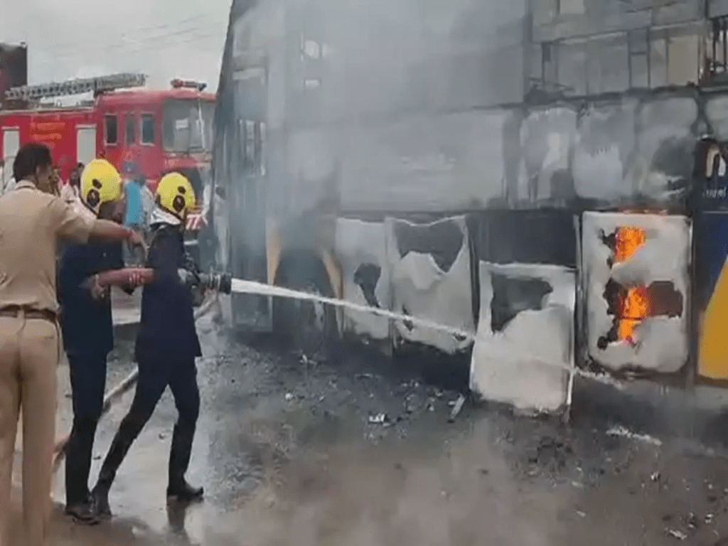 DIMTS Cluster Bus Fire Delhi: A Serious Reminder of Fire Safety in Public Transport