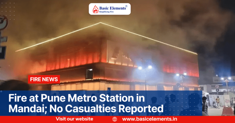 Pune Metro Station fire