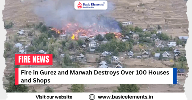 Fire in Gurez and Marwah