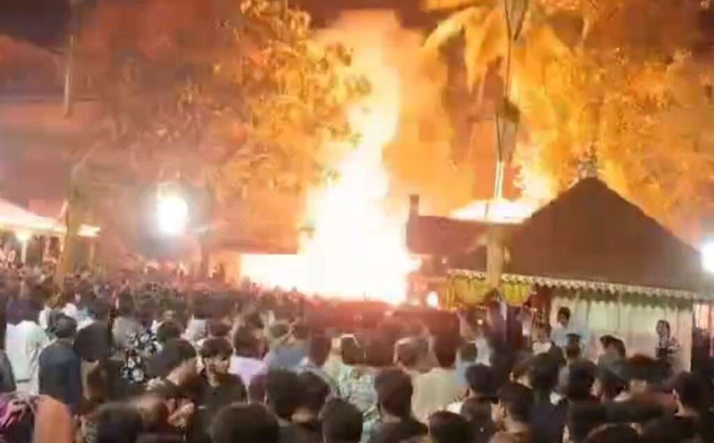 Kerala Temple Fireworks Accident