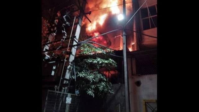 Fire in Lokhandwala Complex