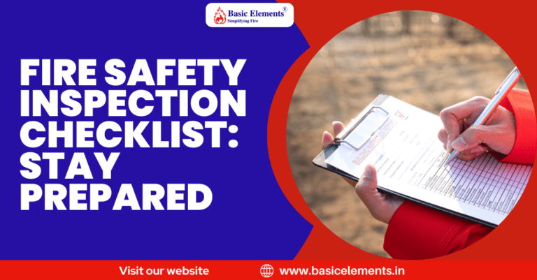 Fire safety inspection checklist