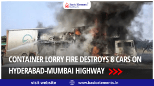 Container Lorry Fire